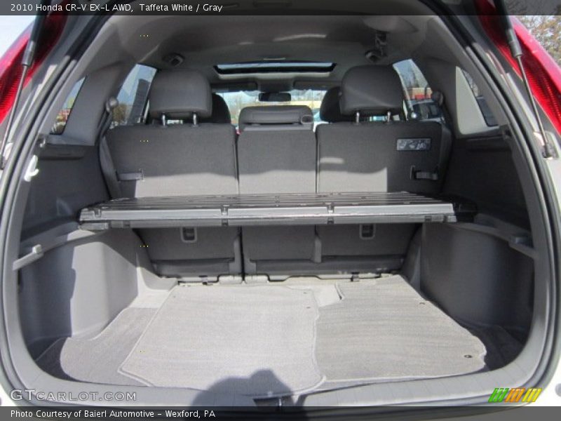 Taffeta White / Gray 2010 Honda CR-V EX-L AWD