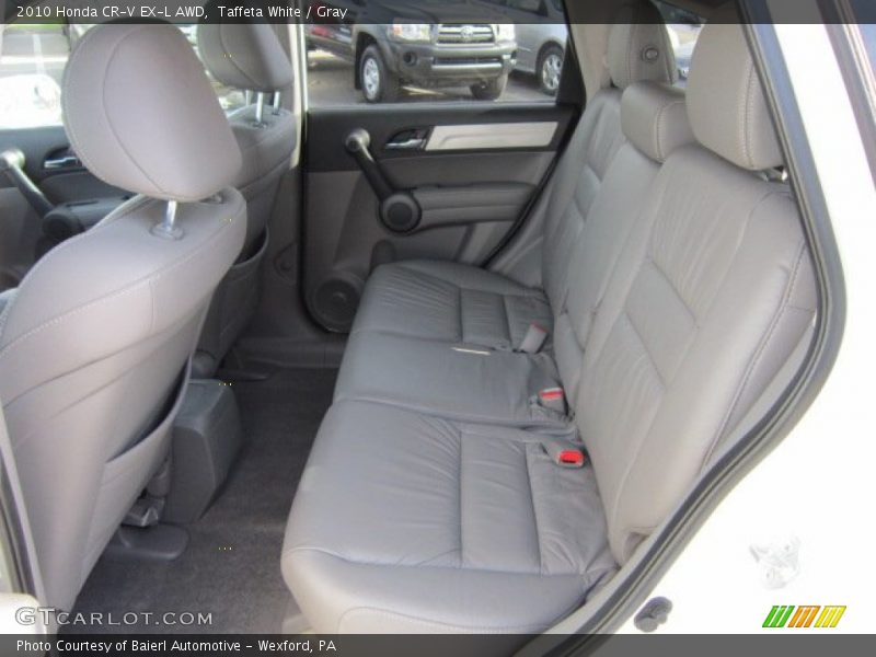 Taffeta White / Gray 2010 Honda CR-V EX-L AWD