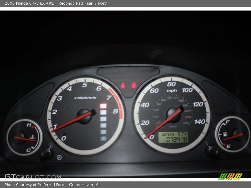 Redondo Red Pearl / Ivory 2006 Honda CR-V EX 4WD