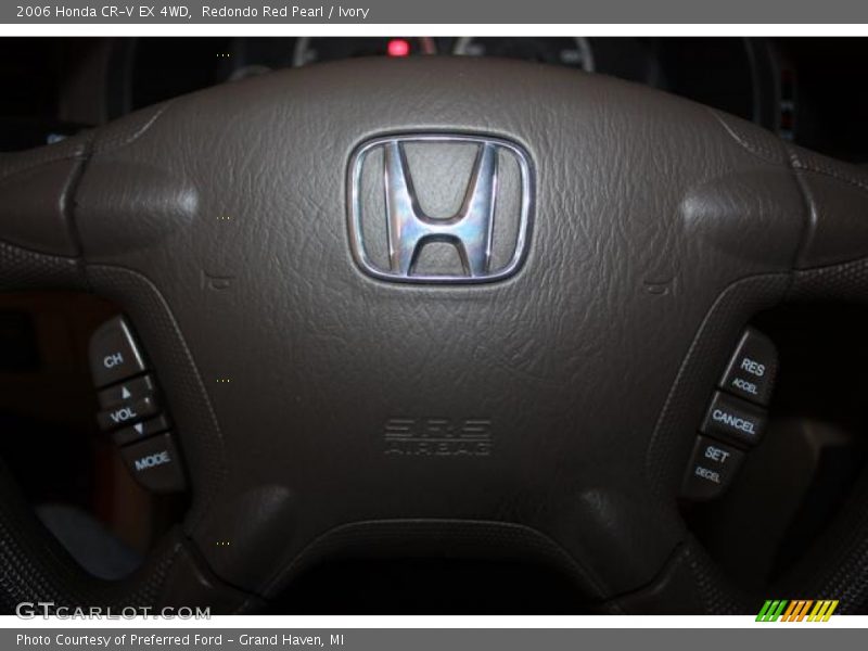 Redondo Red Pearl / Ivory 2006 Honda CR-V EX 4WD