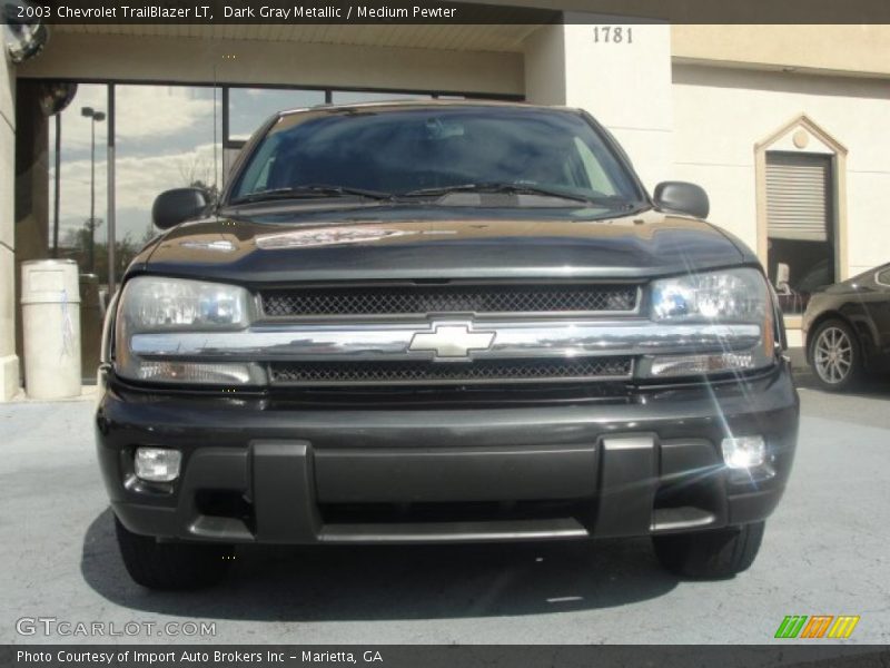 Dark Gray Metallic / Medium Pewter 2003 Chevrolet TrailBlazer LT