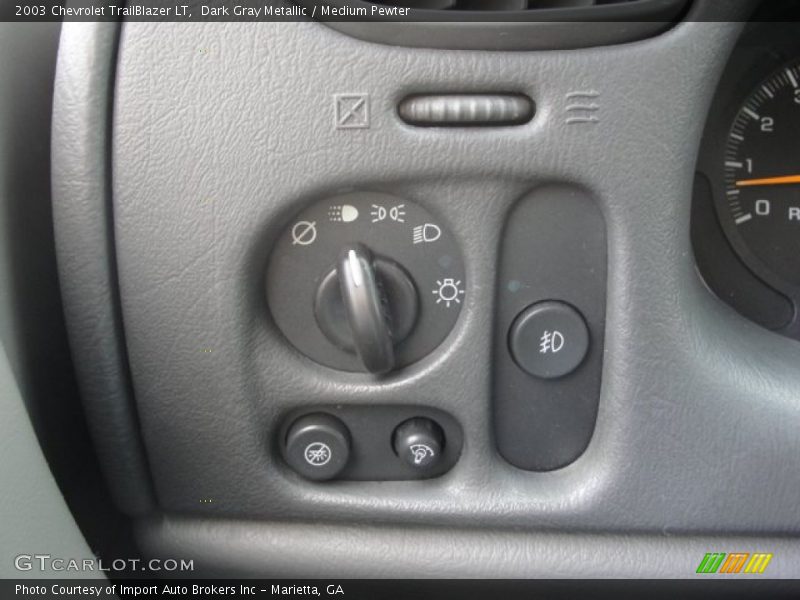 Dark Gray Metallic / Medium Pewter 2003 Chevrolet TrailBlazer LT