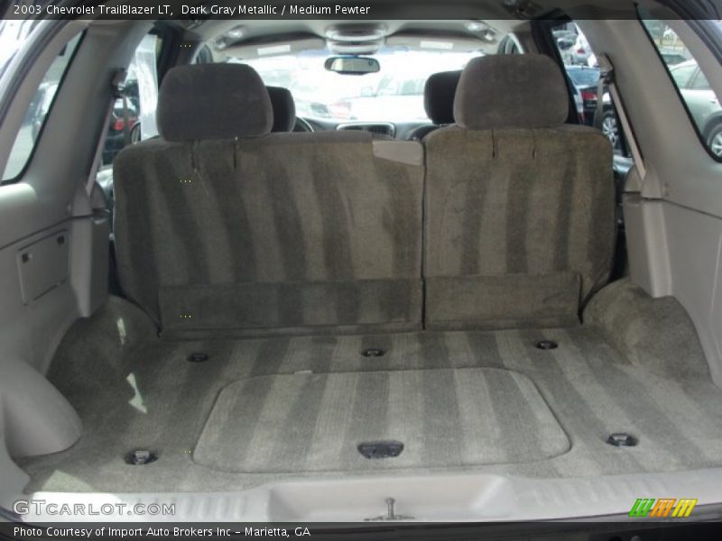 Dark Gray Metallic / Medium Pewter 2003 Chevrolet TrailBlazer LT