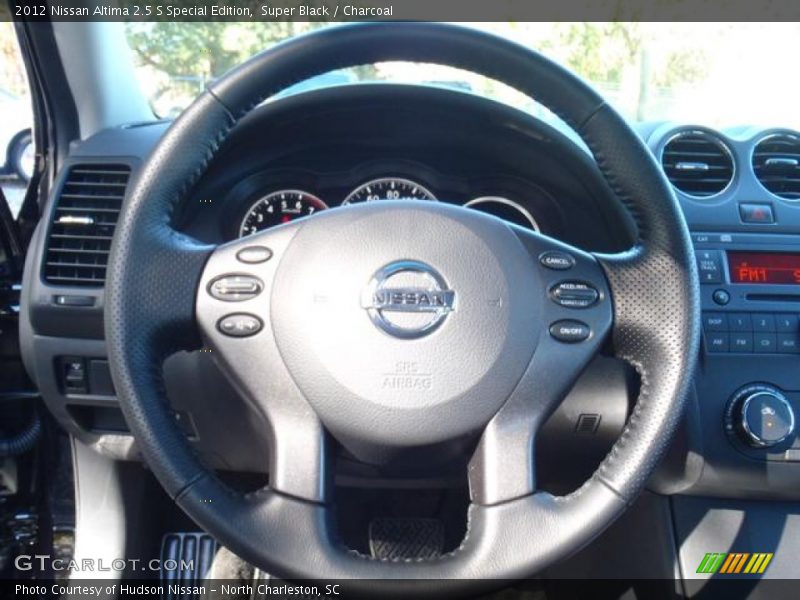 Super Black / Charcoal 2012 Nissan Altima 2.5 S Special Edition