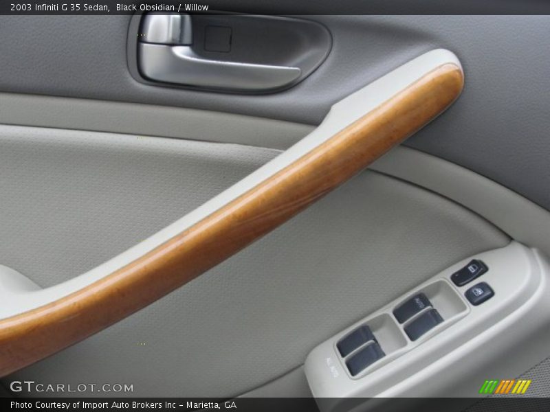 Black Obsidian / Willow 2003 Infiniti G 35 Sedan