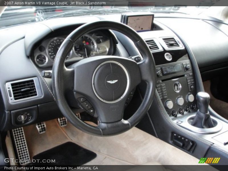 Dashboard of 2007 V8 Vantage Coupe