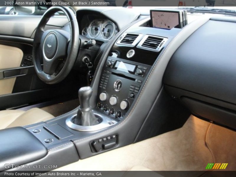 Dashboard of 2007 V8 Vantage Coupe