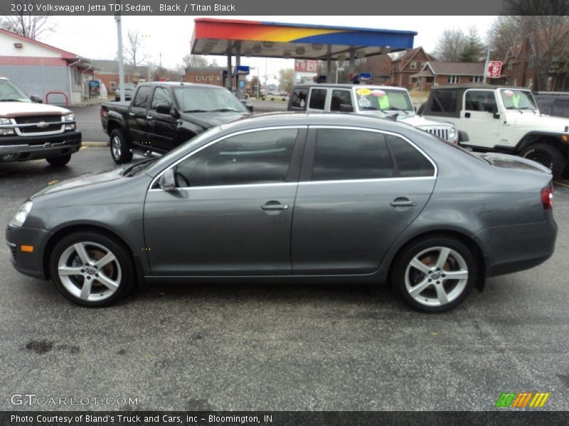 Black / Titan Black 2010 Volkswagen Jetta TDI Sedan