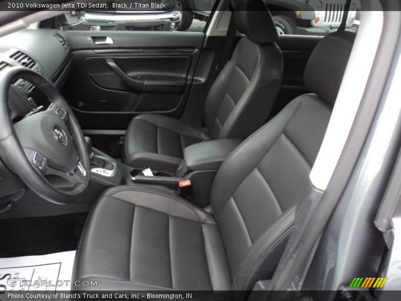 Black / Titan Black 2010 Volkswagen Jetta TDI Sedan