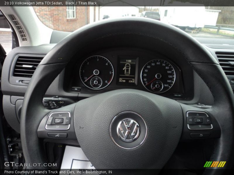Black / Titan Black 2010 Volkswagen Jetta TDI Sedan