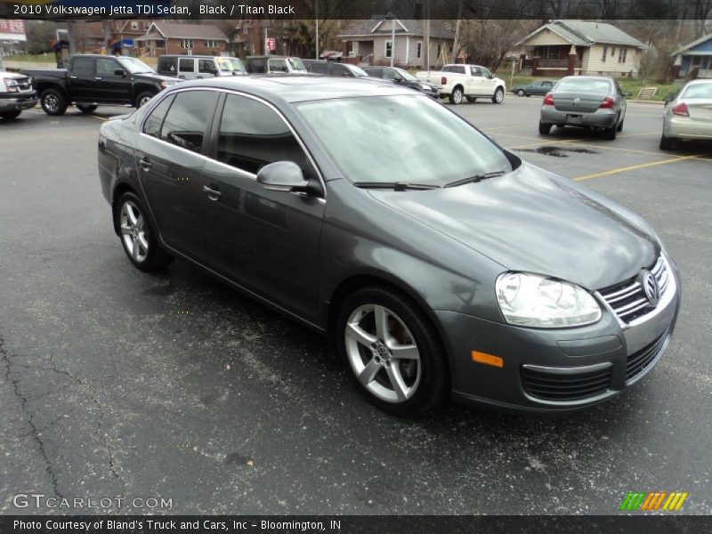 Black / Titan Black 2010 Volkswagen Jetta TDI Sedan