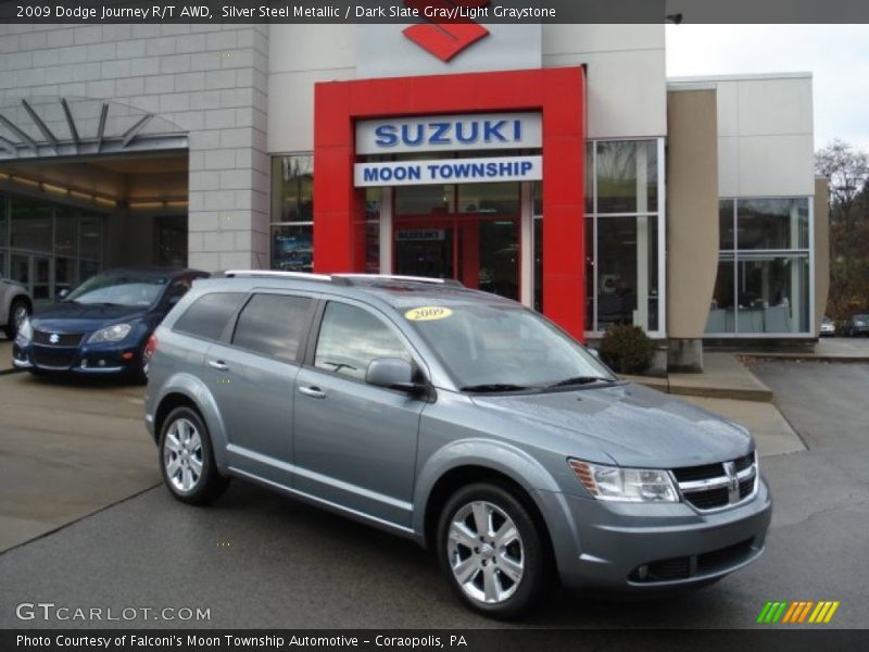 Silver Steel Metallic / Dark Slate Gray/Light Graystone 2009 Dodge Journey R/T AWD