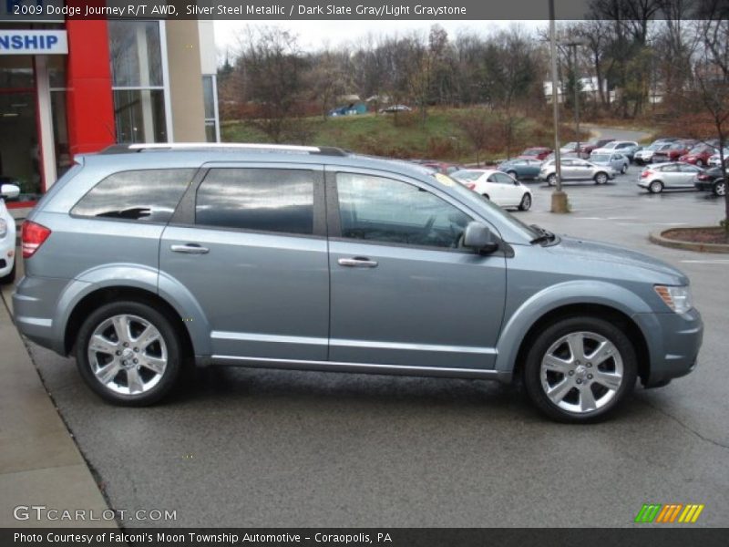 Silver Steel Metallic / Dark Slate Gray/Light Graystone 2009 Dodge Journey R/T AWD