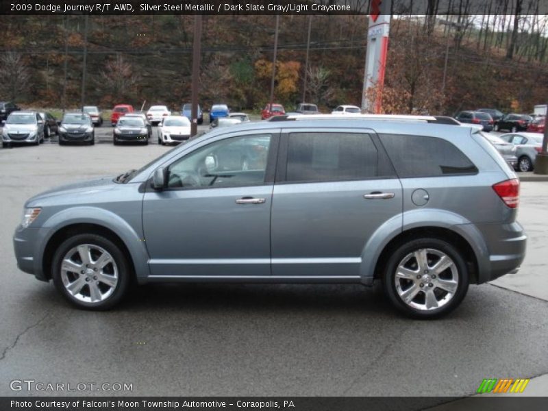 Silver Steel Metallic / Dark Slate Gray/Light Graystone 2009 Dodge Journey R/T AWD