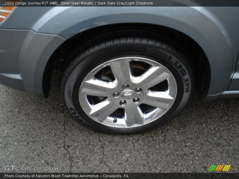 Silver Steel Metallic / Dark Slate Gray/Light Graystone 2009 Dodge Journey R/T AWD