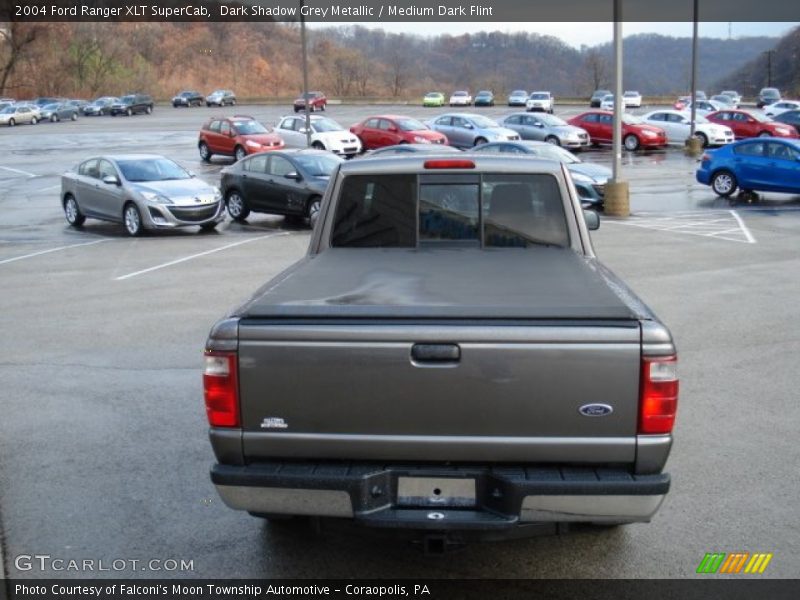 Dark Shadow Grey Metallic / Medium Dark Flint 2004 Ford Ranger XLT SuperCab