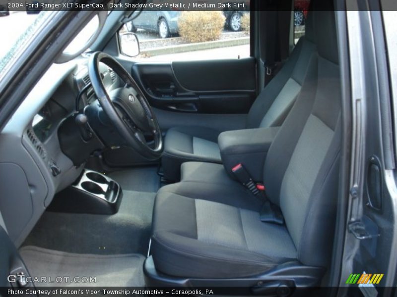 Dark Shadow Grey Metallic / Medium Dark Flint 2004 Ford Ranger XLT SuperCab