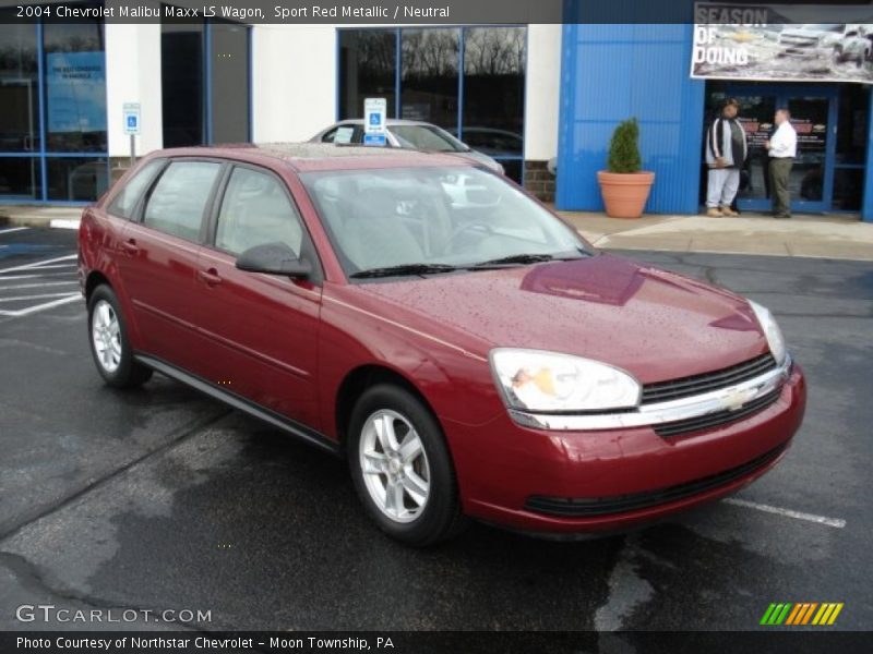 Sport Red Metallic / Neutral 2004 Chevrolet Malibu Maxx LS Wagon