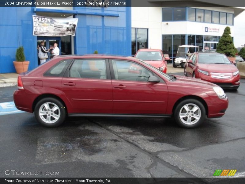 Sport Red Metallic / Neutral 2004 Chevrolet Malibu Maxx LS Wagon