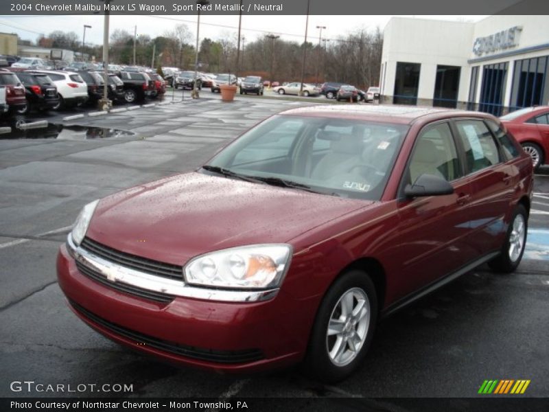 Sport Red Metallic / Neutral 2004 Chevrolet Malibu Maxx LS Wagon