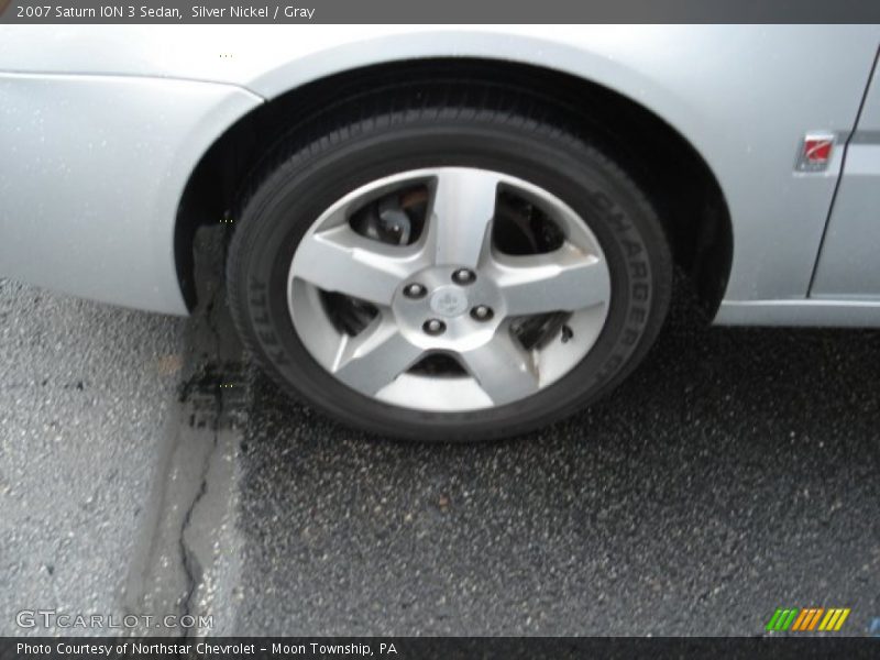 Silver Nickel / Gray 2007 Saturn ION 3 Sedan