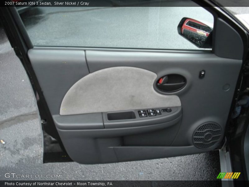 Silver Nickel / Gray 2007 Saturn ION 3 Sedan