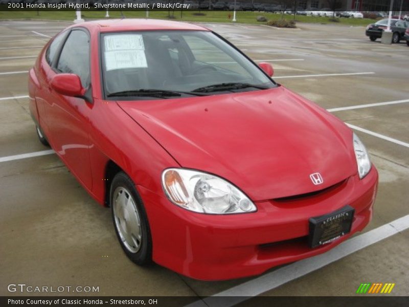 Silverstone Metallic / Black/Gray 2001 Honda Insight Hybrid