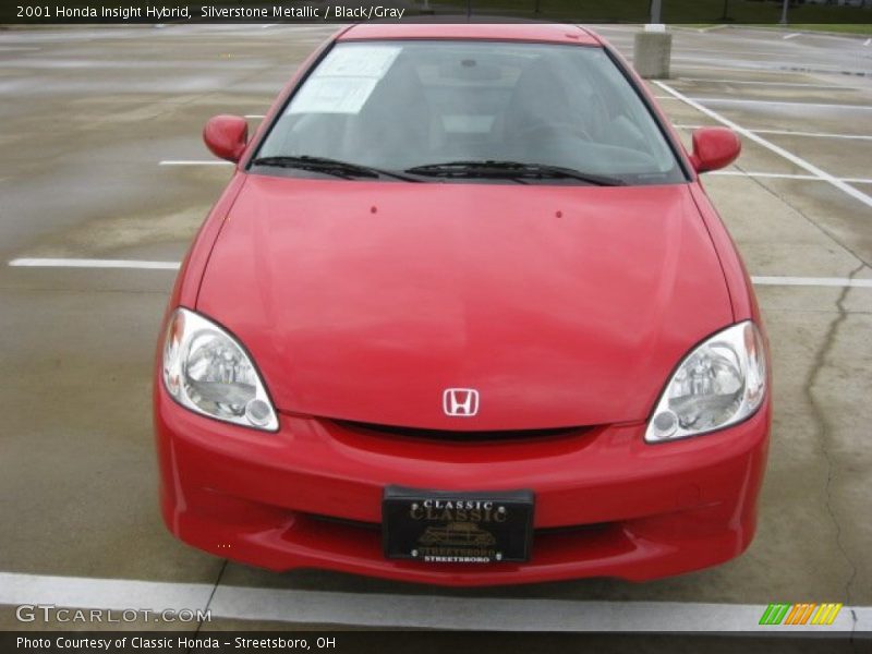 Silverstone Metallic / Black/Gray 2001 Honda Insight Hybrid