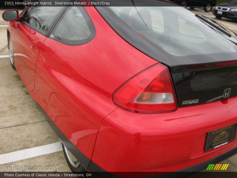 Silverstone Metallic / Black/Gray 2001 Honda Insight Hybrid