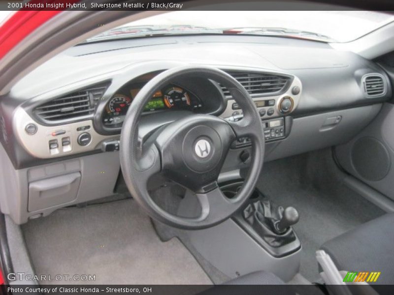 Dashboard of 2001 Insight Hybrid