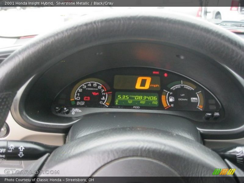  2001 Insight Hybrid Hybrid Gauges