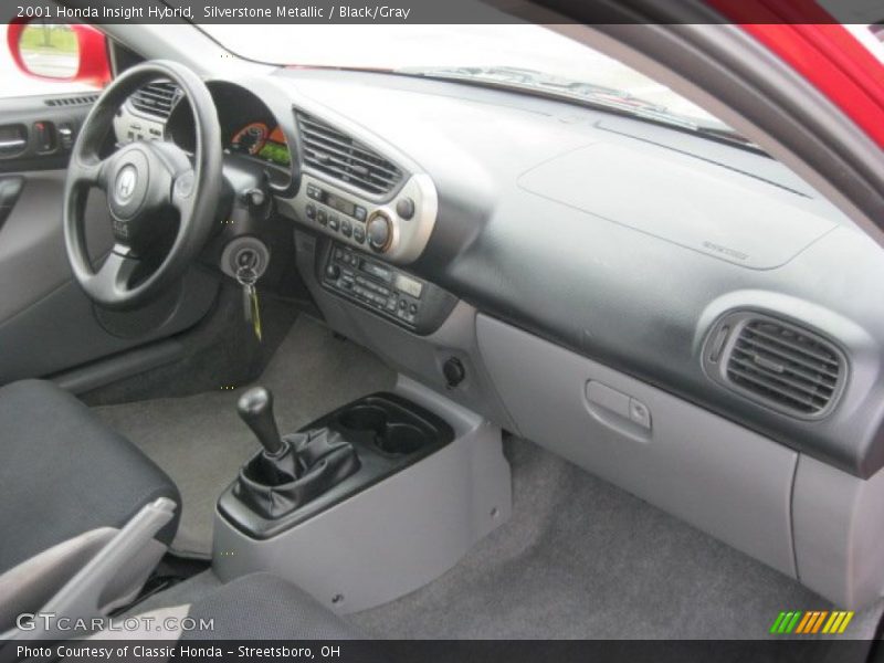 Dashboard of 2001 Insight Hybrid