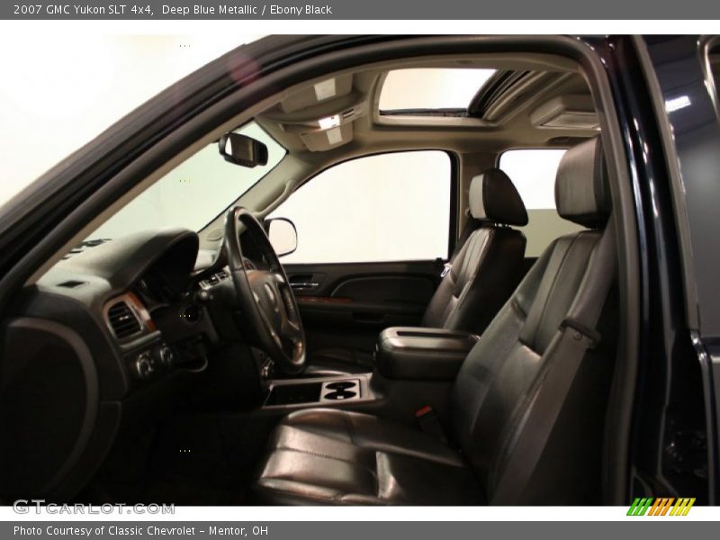 Deep Blue Metallic / Ebony Black 2007 GMC Yukon SLT 4x4