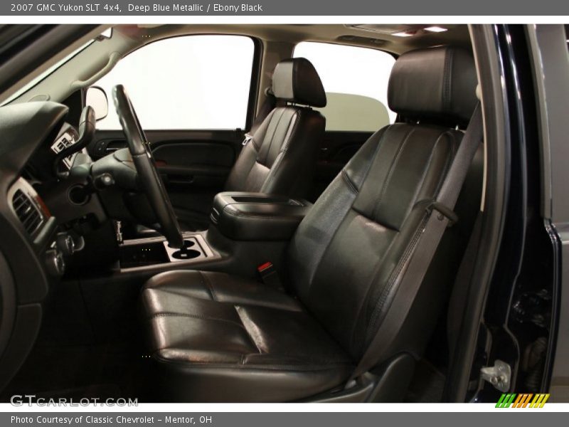 Deep Blue Metallic / Ebony Black 2007 GMC Yukon SLT 4x4