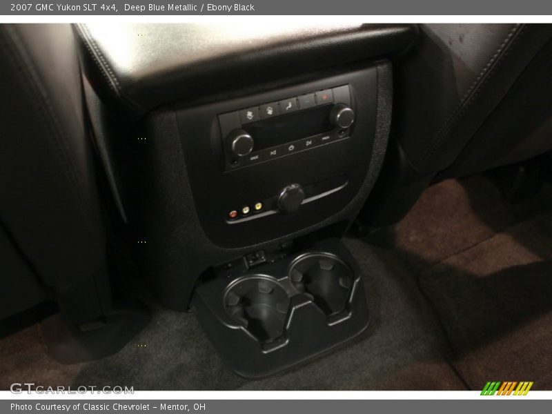 Deep Blue Metallic / Ebony Black 2007 GMC Yukon SLT 4x4