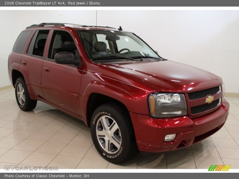 Red Jewel / Ebony 2008 Chevrolet TrailBlazer LT 4x4