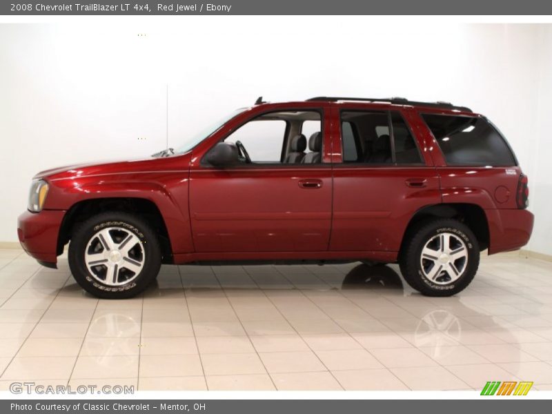 Red Jewel / Ebony 2008 Chevrolet TrailBlazer LT 4x4