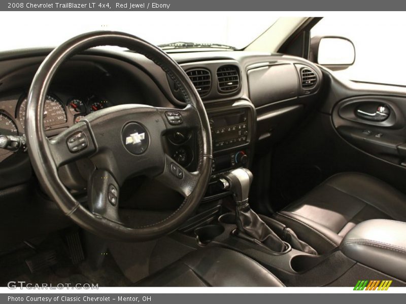 Red Jewel / Ebony 2008 Chevrolet TrailBlazer LT 4x4