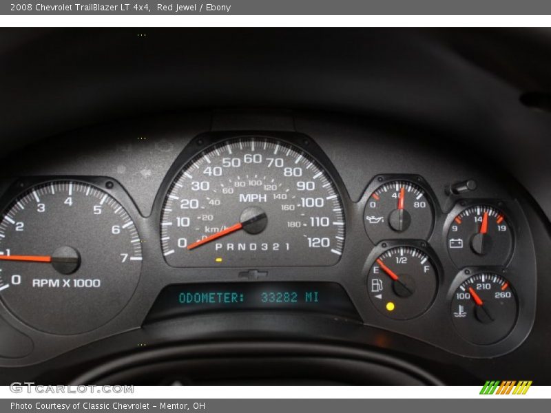 Red Jewel / Ebony 2008 Chevrolet TrailBlazer LT 4x4