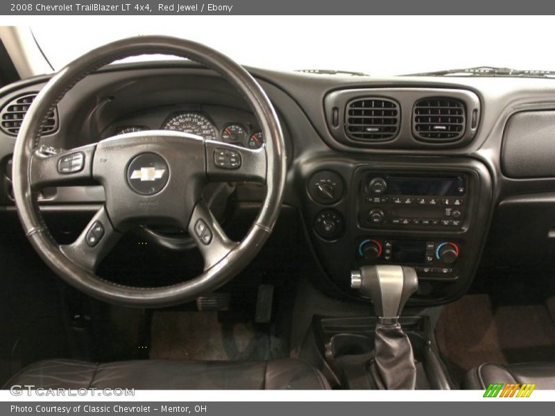 Red Jewel / Ebony 2008 Chevrolet TrailBlazer LT 4x4