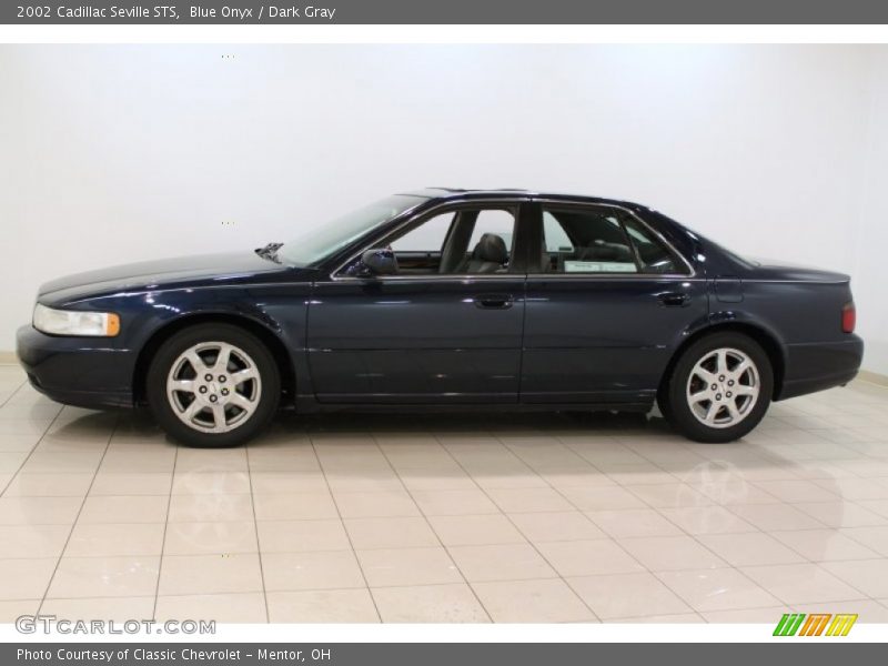  2002 Seville STS Blue Onyx