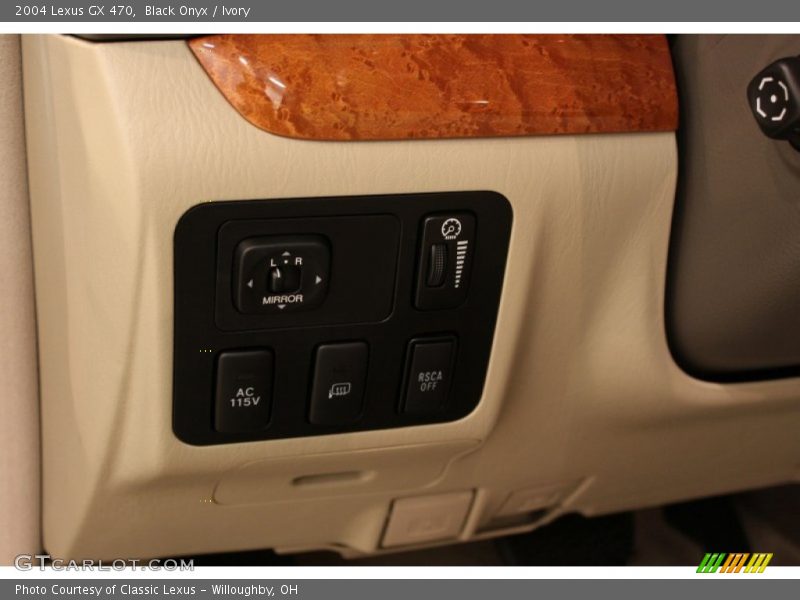 Black Onyx / Ivory 2004 Lexus GX 470