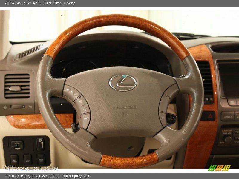 Black Onyx / Ivory 2004 Lexus GX 470