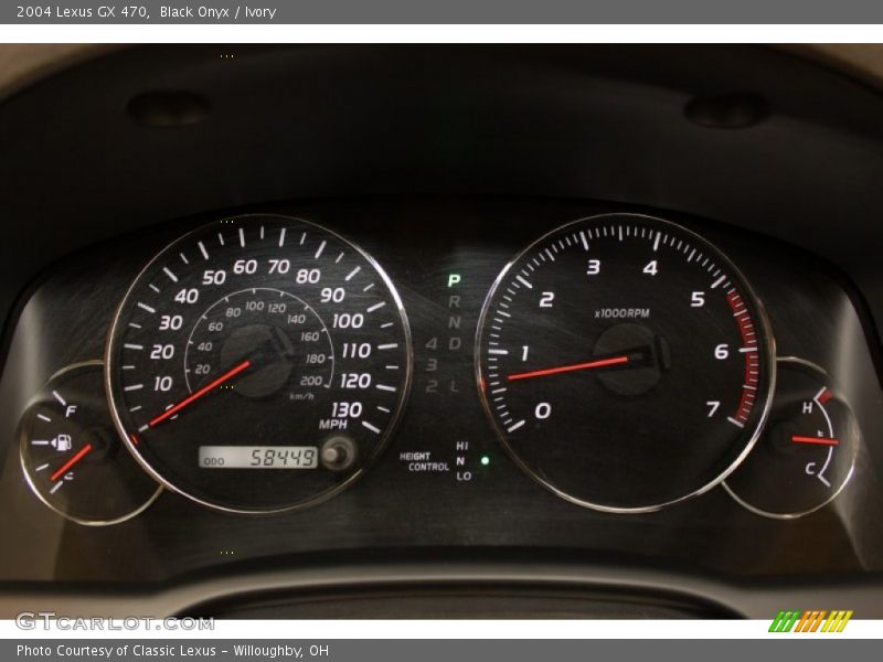 Black Onyx / Ivory 2004 Lexus GX 470