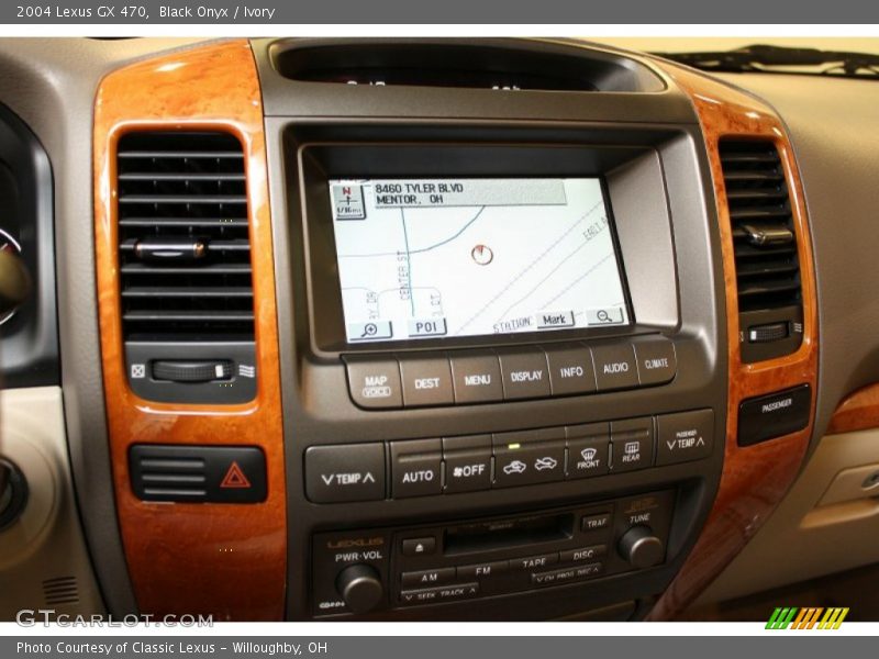 Black Onyx / Ivory 2004 Lexus GX 470