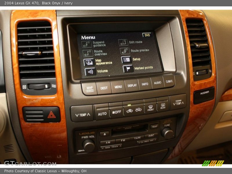 Black Onyx / Ivory 2004 Lexus GX 470