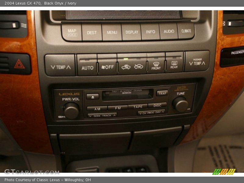 Black Onyx / Ivory 2004 Lexus GX 470