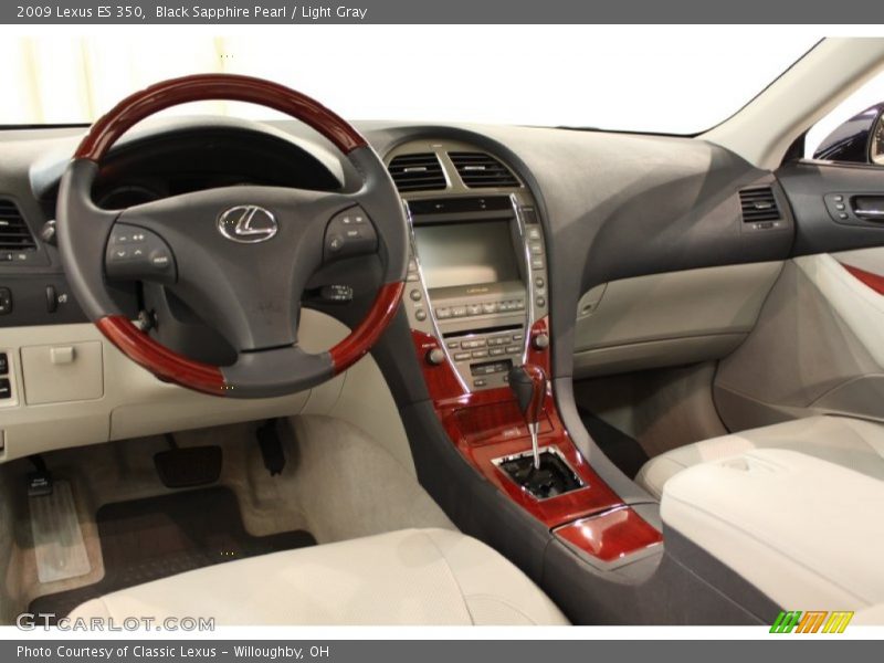 Dashboard of 2009 ES 350
