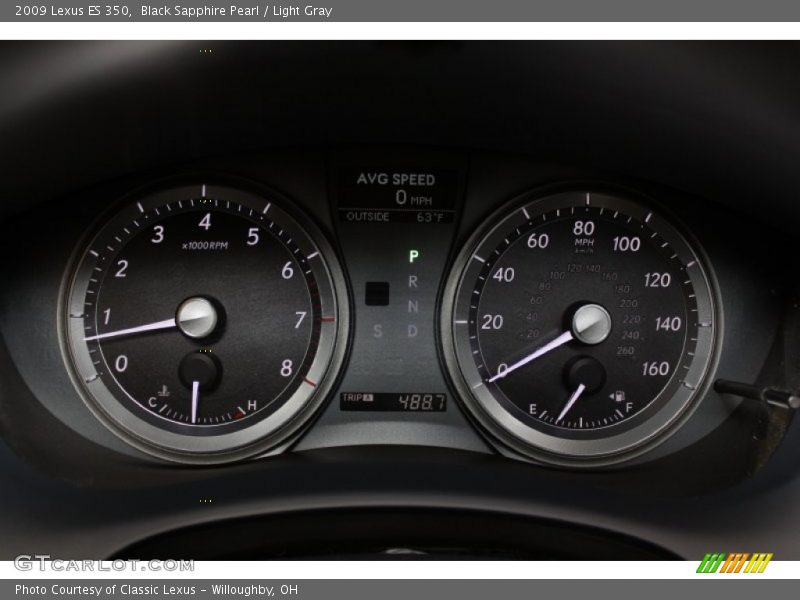  2009 ES 350 350 Gauges