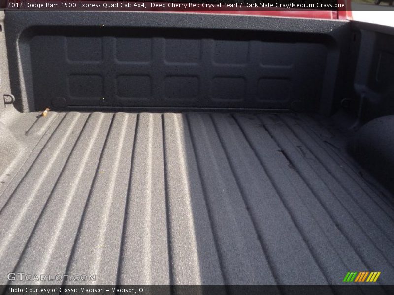 Deep Cherry Red Crystal Pearl / Dark Slate Gray/Medium Graystone 2012 Dodge Ram 1500 Express Quad Cab 4x4